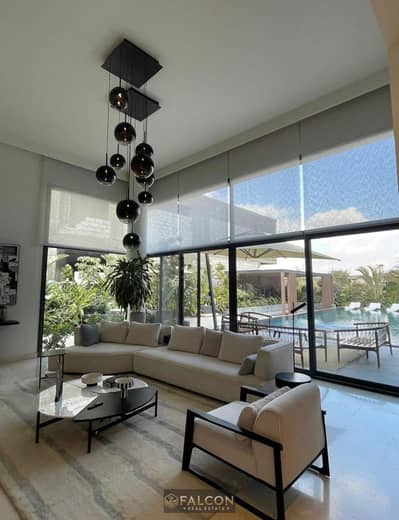 Immediate occupancy! Live now in El Bosco, New Capital! 182 sq m, 3 master bedrooms, directly on the Green River, next to Dejoia and El Maqsad.