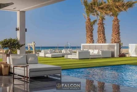 chalet for sale steps from sea fully finished full privacy next to Direction White . Mountain View Ras El Hekma .