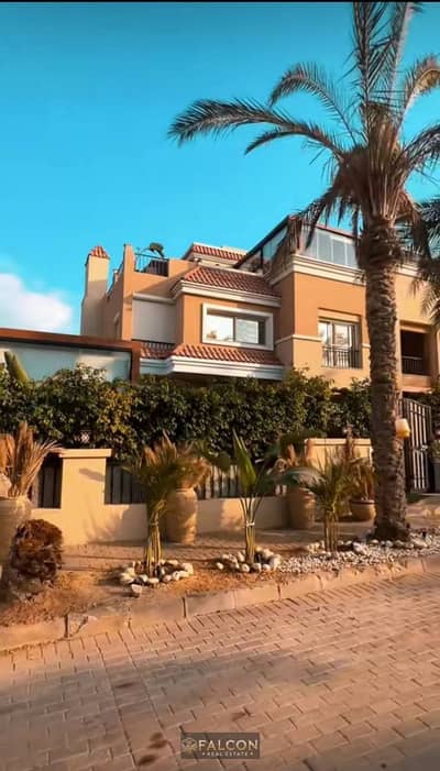 Corner Villa - 3 Full Floors with All Amenities, Full Garden View, Prime Location on Suez Road and Amal Axis, Sarai Compound, New Cairo. Half Price Di Corner Villa - 3 Full Floors with All Amenities, Full Garden View, Prime Location on Suez Road and Amal Axis, Sarai Compound, New Cairo. Half Price Di