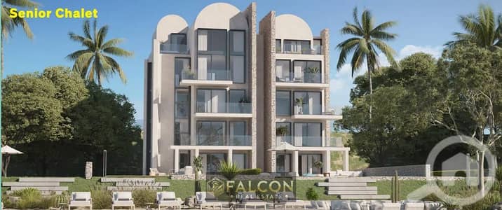 by 302K Own a Fully Finished Chalet 1st Row On Yachts Marina in the Heart Of Ras EL Hekma Or Pay in 15 Y. installments in Salt Marina