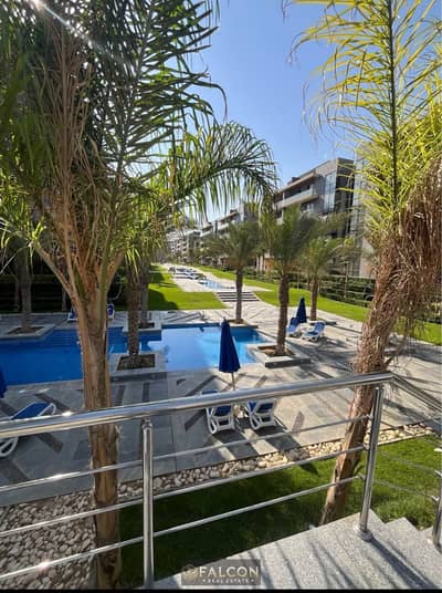 In front of Al Shorouk gates, seize the opportunity now at the lowest price! Last 275 sqm duplex for sale in Patio Casa compound with La Vista | With