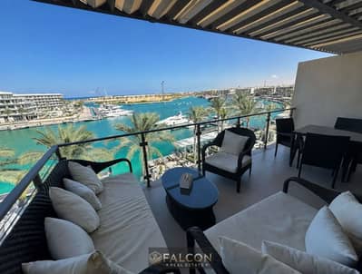 Ready-to-move-in chalet on the largest marina on the North Coast, for sale. Fully finished, high-end, with a crystal lagoon view in Ras El Hekma, next