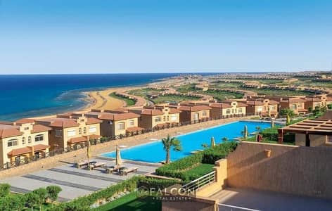 خطوات للبحر بفيو مميز مع تلال السخنه بدون دفعات  Telal El Sokhna -  Prime location ع طريق الجلاله العين السخنه بالتقسيط حتي 12 سنه