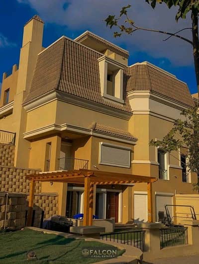 A unique opportunity! A 206-square-meter villa with 3 floors, fully serviced, and boasting a stunning garden view. Located on the Suez Road and Amal A
