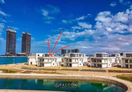1st Row Lagoon _ Sea View Villa _ Ultra Lux Finished In Mazarine – New Alamein [Limited Units] Directly Alamein Towers Minutes Marassi & Hacienda