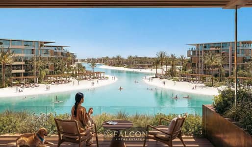 باقل سعر استثمر مع ديار القطريه في علم الروم شاليه Crystal Lagoon View تشطيب Ultra Lux مقدم 5% + اقساط 10 سنين بالقرب من الماظه باي | Alam Al Roum