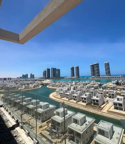 تشطيب ULTRA LUX اطلاله وهميه من كل الزاويه دقايق للبحر شاليه للبيع في مزارين امام ابراج العلمين بالقرب من مراسي و هاسيندا | Mazarine - Alamein