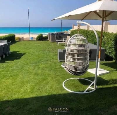 شاليهvib تميز وإطلالة خياليه تريبل فيو sea &pool&land scape شاليه عايم ع البحر – سكن واستثمار مضمون بالتقسيط علي اطول فتره ممكنه