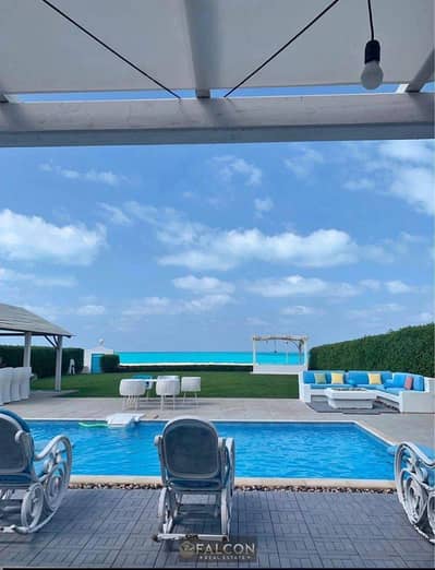 فيلا للبيع فيو مفتوح للبحر تشطيب VIP اعلي درجات الخصوصيه azha north coast بجوار ramla . naia bay . modon . Ras Al Hekma