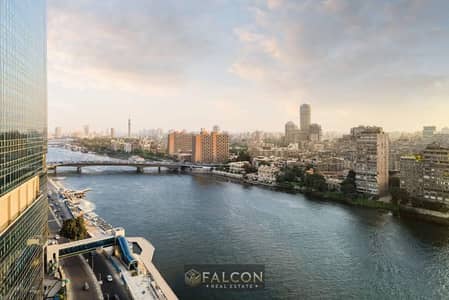 Luxurious royal living in the heart of the Nile opposite Cairo Tower 250m fully finished with appliances immediate occupancy Prime location in Zamalek