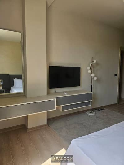 The lowest price per meter in Sheraton Airport, your apartment on the Suez Road next to Gardenia with an additional 48% discount 175 meters with a full view from all rooms on landscape + artificial lakes