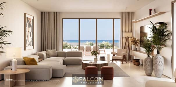 فيلا vip خطوات للبحر تشطيب كامل بالتكيفات فيو مفتوح بأعلي درجات الخصوصيه Caeser Sodic North Coast بجوار june . ogami Mountain View Ras El Hikma