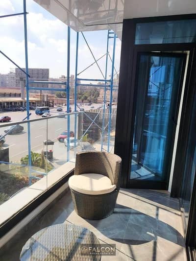 Investment opportunity at Marriott Residences, directly on Al-Thawra Street and opposite City Centre Almaza. 3-bedroom apartment with a 30% discount f