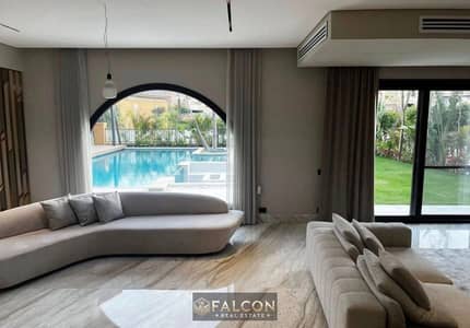 get now standalone villa fully finished full privacy open view next to El Patio Jade . mountain view icity . hyde park new cairo
