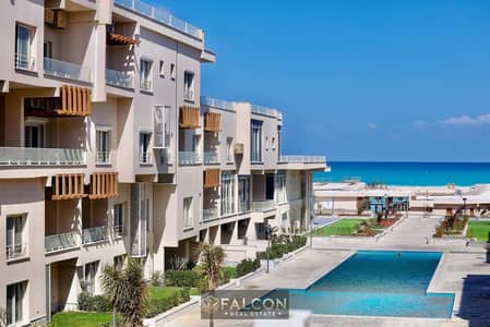 chalet direct sea view 100% only 2min to beach  ultra luxury finished with ACS & kitchen prime location Fouka Bay Solare Cali Coast and June Sodic