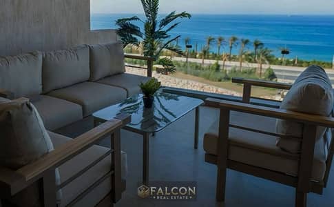 Prime Chalet for sale ready to move fully finished with panoramic sea view from all rooms  in Baymont El Galala, minutes from Porto El Sokhna.