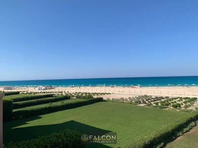 شاليهvib تميز وإطلالة خياليه تريبل فيو sea &pool&land scape شاليه عايم ع البحر – سكن واستثمار مضمون بالتقسيط علي اطول فتره ممكنه