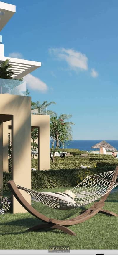 Luxury Sea View Townhouse, Fully Finished, for Sale in Q Bay North Coast, Next to Marina and Minutes from New Alamein