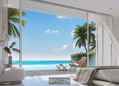 Chalet for sale with a 25% cash discount, super deluxe finishing, in Seashore, in a prime location in Ras El Hekma, near La Vista, Doss, and Mountain
