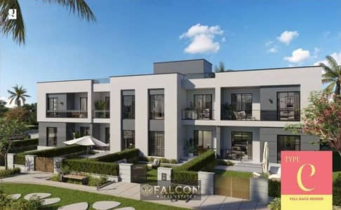 Fully finished chalet for sale at Q North—located in the heart of Sidi Abdel Rahman, next to Marassi and La Vista Cascada—featuring a panoramic view