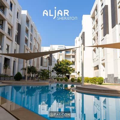 Apartment fully finished with Acs and Kitchen Cabinets, in Aljar Valore sheraton Direct on Al Nasr Street next to city center almaza
