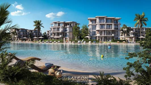 Chalet for sale at Koun ( Ready to move, super-lux finishing), featuring a distinctive sea view near Ras El Hekma Bay_by La Vista ras elhekma