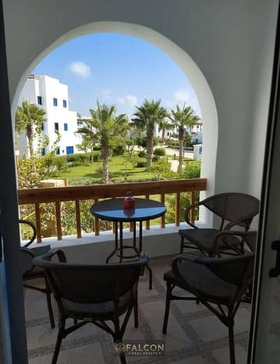 Chalet for sale directly on the beach (30% discount), fully finished, in Bianchi Village, Sidi Abdel Rahman, North Coast.