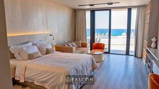 Own a beachfront chalet with VIP finishing at the lowest price on the market in Silver Sands Village, North Coast, Sidi Heneish, near Borg El Arab Air