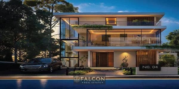 Luxurious fully finished penthouse for sale in Zomra Compound, directly on North 90th Street, adjacent to Al Marasem and Palm Hills.