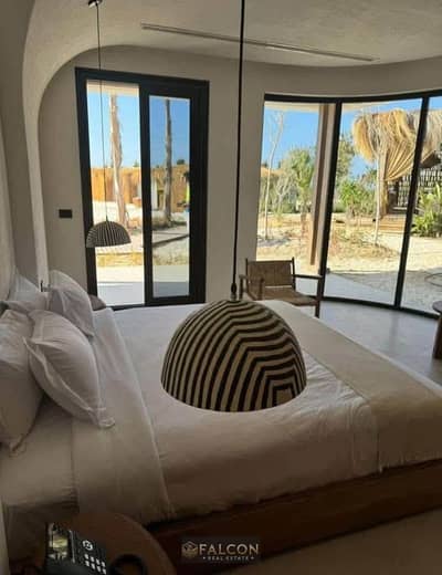 Own a luxurious, fully finished chalet with air conditioning for sale in Zoya Ghazala Bay, North Coast Own a luxurious, fully finished chalet with air conditioning for sale in Zoya Ghazala Bay, North Coast