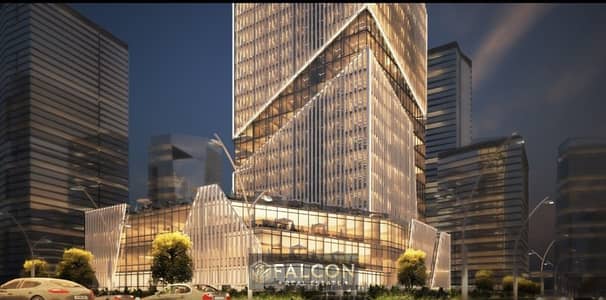 Pay 250,000 EGP and own a high-return ,Administrative office facing the Iconic Tower, in the Towers Zone  CBD of the New Capital, near New Cairo.
