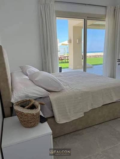 Sea view chalet (31% discount) fully finished for sale in Cali Coast, North Coast