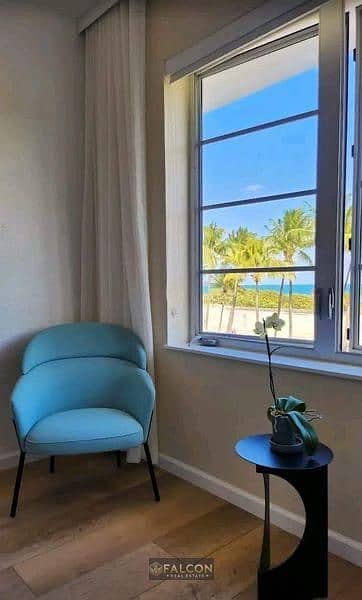Own your fully finished, sea-view apartment for sale in the Latin District, New Alamein, at the lowest price on the market!