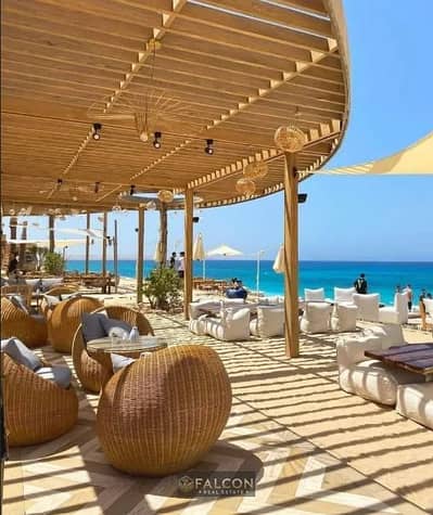 Own a finished chalet with Naguib Sawiris with just 5% Dp, near Almaza Bay & Sidi Heneish