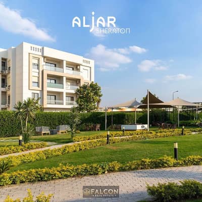 Own a premium apartment in SHiraton Airport, just one minute from City Center on the highway (VIP finishing), with ACS, kitchen, TAJ-STODA