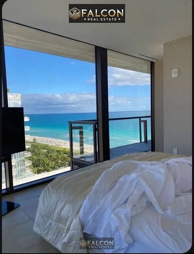Fully finished chalet with a panoramic sea view for sale at Cali Coast, North Coast—located next to Mountain View North Coast and the Dabaa Road.