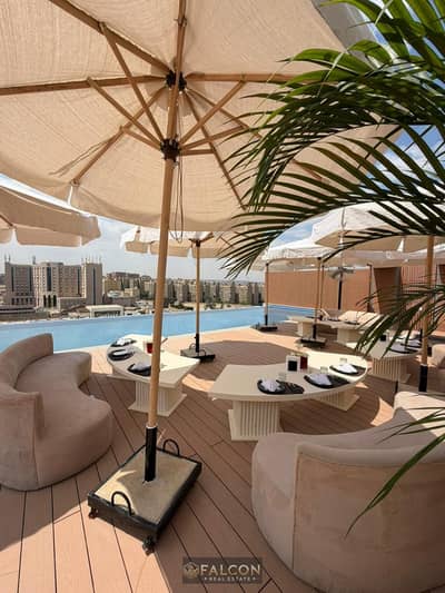 Best-price ultra super lux apartment in Marriott Residence Heliopolis, minutes from City Centre Almaza, with open view and special discount.