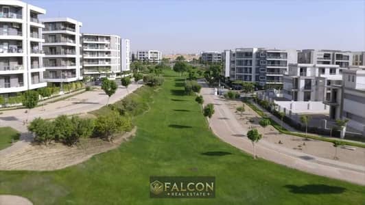landscape view apartment for sale first installment after a year  near to kempinski and jw marriott and cairo festival city