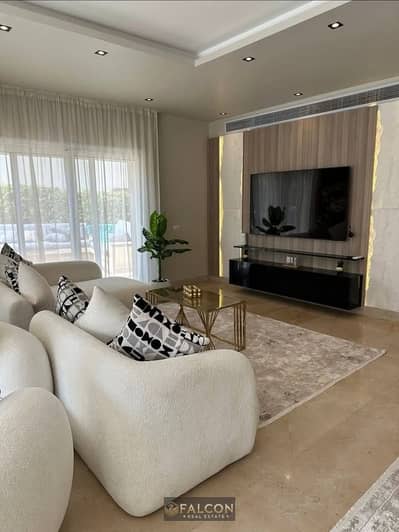 open view finished apartment for sale in aljar next to city center almaza and cairo airport and stoda and isola and taj city and taj sultan and rock