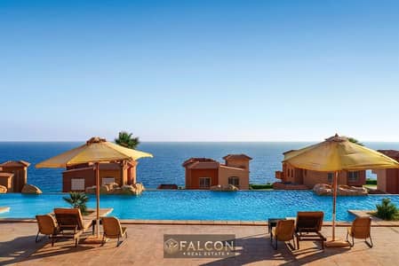 بفيو مفتوح علي البحر شاليه متشطب للبيع بالتقسيط علي 10 سنين سيدي عبدالرحمن الساحل بجوار غزاله و زويا و هاسيندا ريد و دقائق من مراسي و زهرة