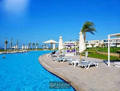Chalet VIP finishing, ready with full sea view at Marseilia Beach 5, with installments. Chalet VIP finishing, ready with full sea view at Marseilia Beach 5, with installments.