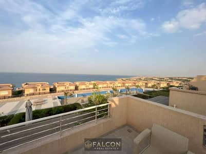 شاليه 99م sea view غرفتين للبيع فى قريه تلال العين السخنه بسعر تنافسى لوكيشن مميز بجوار بورتو السخنه ولافيستا 6 طريق الزعفرانه