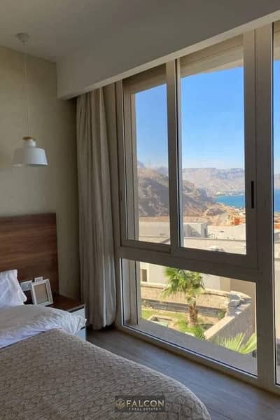 Corner studio apartment with a stunning view in Il Mont Galala, with a special discount for cash payments. Il Mont Galala, Ain Sokhna