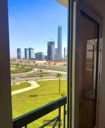 apartment fully finished readyto move-in on a typical floor is for sale in the New Administrative Capital, Al Maqsad Compound, opposite the Iconic