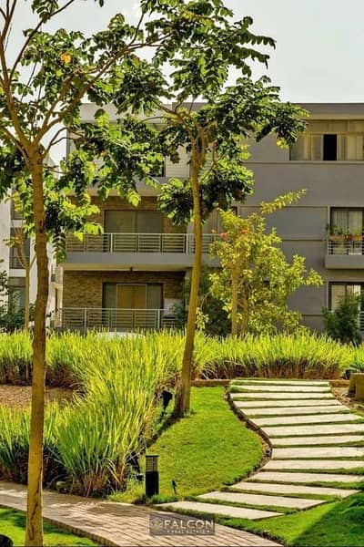 douple view golf and landscape in 12y installment apartment for sale in taj mins from cairo festival and city center almaza near sheraton heliopolis