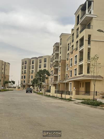 landscape view 3br apartment for sale installment 12 y dp 800k prime location on suez road mins from elshrouk and new cairo and palm hills and patio