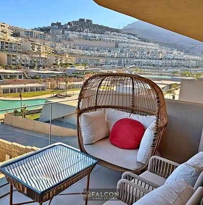 In the heart of Ain Sokhna, a chalet for sale at the lowest price in Monte Galala Village