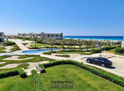 2bedroom chalet (immediate delivery) in Youd Village in the heart of Ras Al-Hikma, North Coast, with a view of the Lagoon,directly from Al-Ahly Sabor
