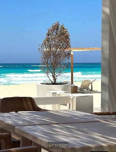 Chalet for sale in Marsa Baghush, Sidi Heneish, marsa baghush, as if you were in the Maldives. Distinctive location, next to Silver Sands Village and