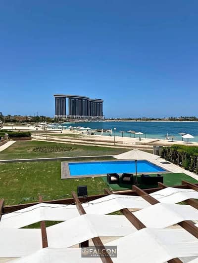 شاليه 140م lagoon view للبيع فى مارينا 8 - Marina 8 امام بورتو مارينا وبوابه اليخوت بجوار ابراج العلمين ومزارين mazarine العلمين الجديده